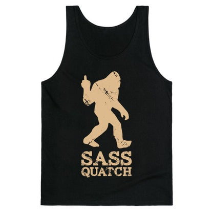 Sass Quatch Crossing Tank Top