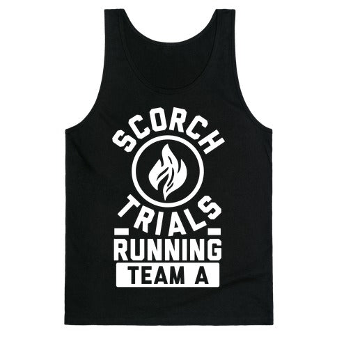 Scorch Trials Running Team A Tank Top