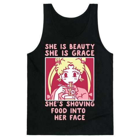 She Is Beauty Usagi Tank Top