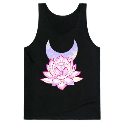 Silver Imperium Crystal Tank Top