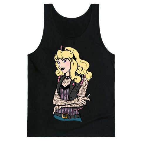 Sleeping Punk Beauty Tank Top