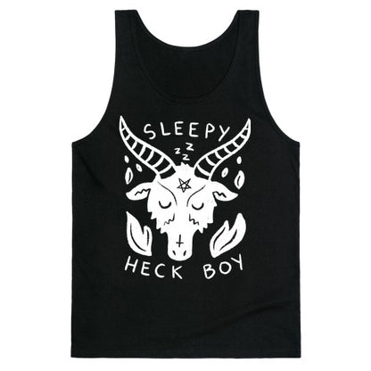 Sleepy Heck Boy Satan Tank Top