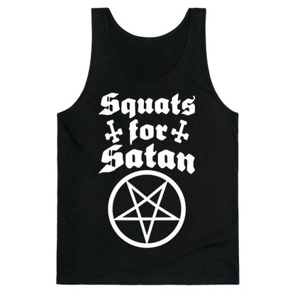 Squats For Satan Tank Top