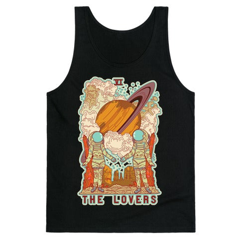 The Lovers in Space Tank Top