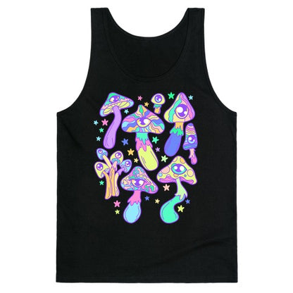 The Mushrooms Have Eyes Tank Top