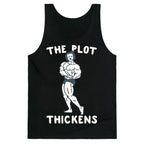 The Plot Thickens Poe Parody Tank Top