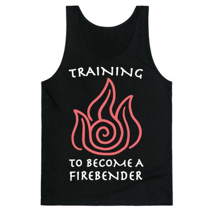 Training to Become A Firebender Tank Top