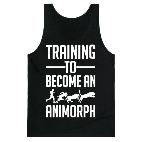 Training To Become An Animorph Tank Top