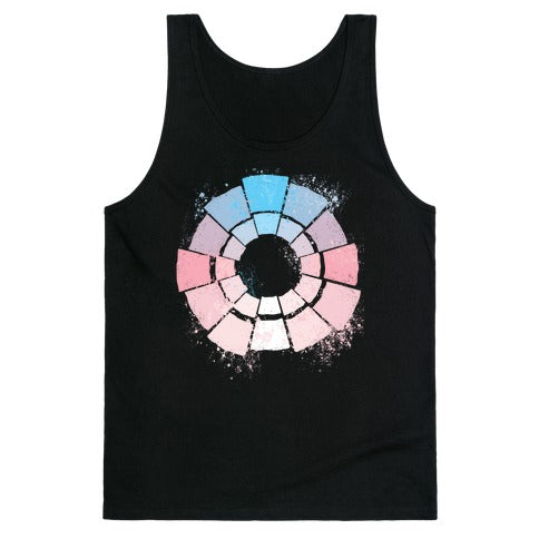 Trans Pride Color Wheel Tank Top