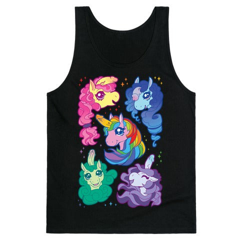 Unicorn Penis Pattern Tank Top