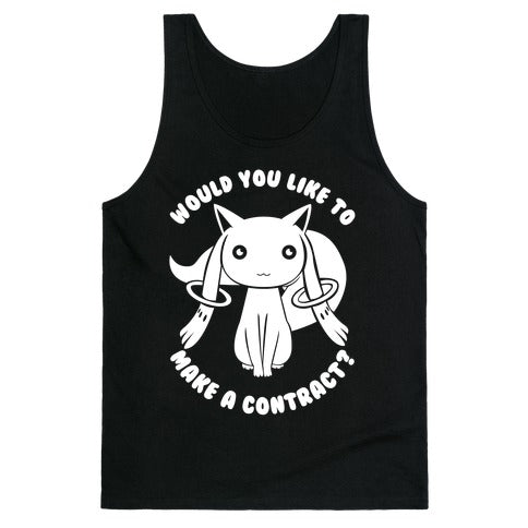 Would You Like To Make A Contract? Tank Top