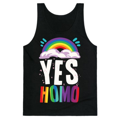 Yes Homo Tank Top