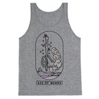 Ace of Wands Asexual Pride Tank Top