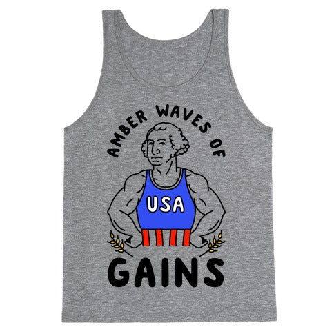 Amber Waves Of Gains Tank Top