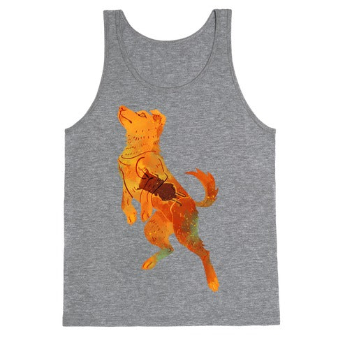 Astronaut Dog Zvezdochka Tank Top