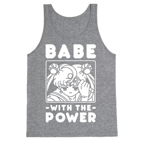 Babe With the Power Sailor Moon Tank Top