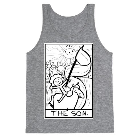 Badly Drawn Tarots: The Sun Tank Top