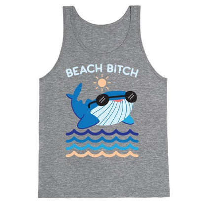 Beach Bitch Whale Tank Top