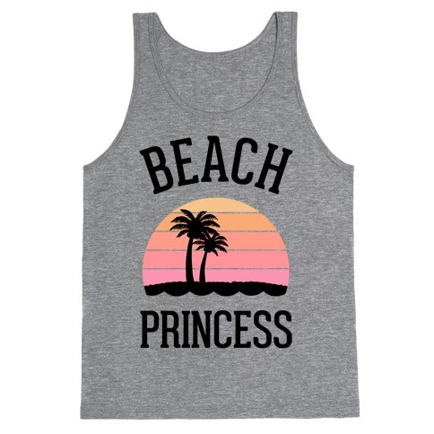 Beach Princess  Tank Top