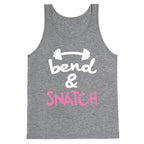 Bend And Snatch (Pink) Tank Top