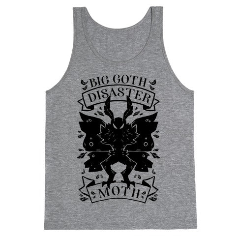 Big Goth Disaster Moth Tank Top