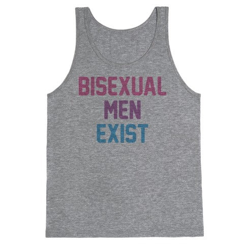 Bisexual Men Exist Tank Top