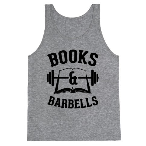Books & Barbells Tank Top