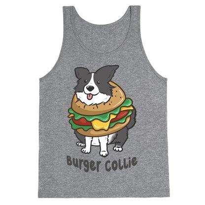 Burger Collie Tank Top