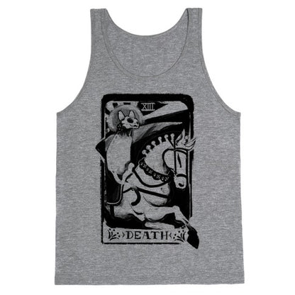 Cat Death Tarot Tank Top