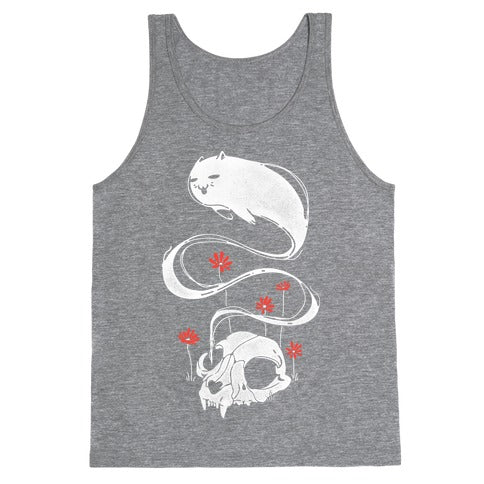 Cat Ghost Tank Top
