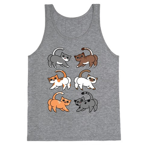 Cats With Buttcheeks Tank Top