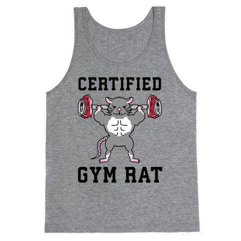 Certified Gym Rat Tank Top