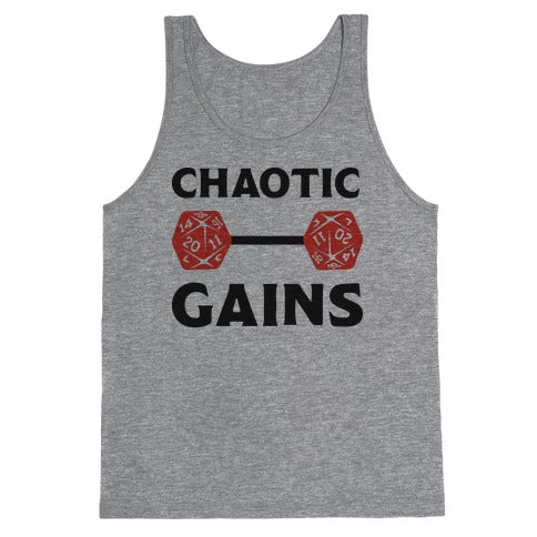 Chaotic Gains Tank Top