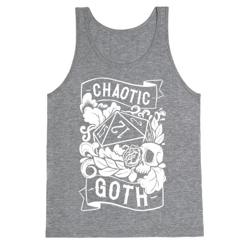 Chaotic Goth Tank Top