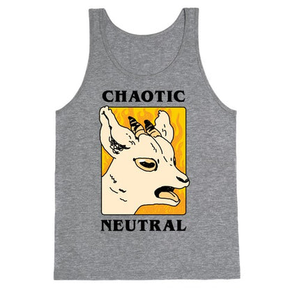 Chaotic Neutral Goat Tank Top