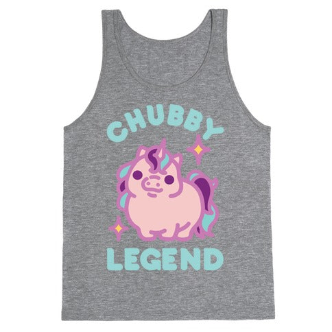 Chubby Legend Unicorn Tank Top