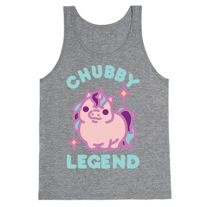 Chubby Legend Unicorn Tank Top