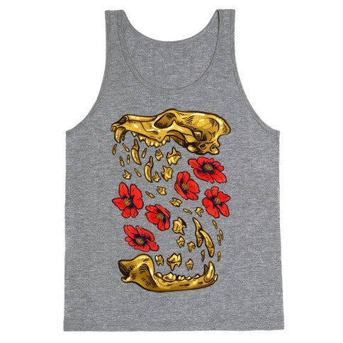 Coyote's Golden Skull Tank Top