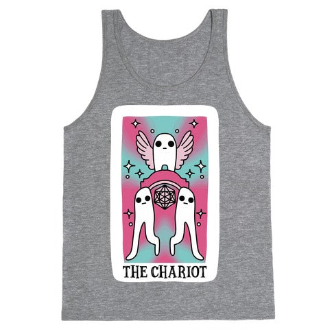 Creepy Cute Tarot : The Chariot Fresno Nightcrawler Tank Top