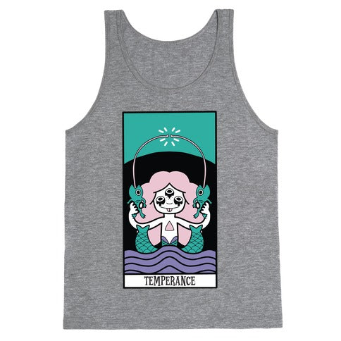 Creepy Cute Tarots: Temperance Tank Top