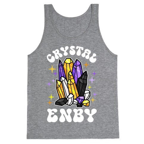 Crystal Enby Tank Top