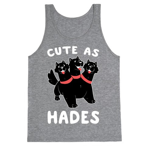 Cute as Hades - Cerberus  Tank Top