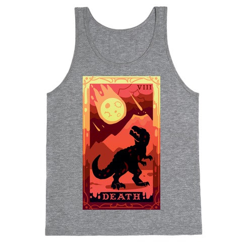 Death Dino Tarot Tank Top