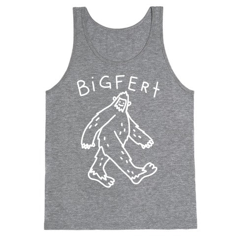 Derpy Bigfert Sasquatch  Tank Top