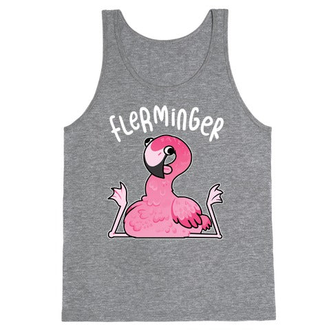 Derpy Flamingo Flerminger Tank Top