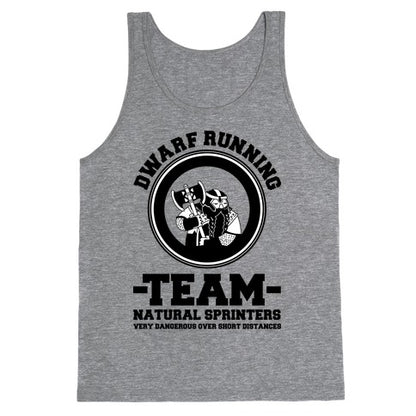 Dwarf Running Team Tank Top