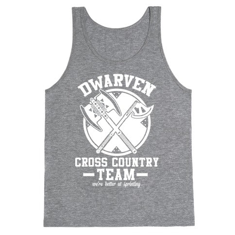 Dwarven Cross Country Team Tank Top