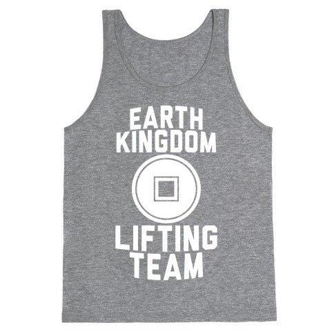 Earth Kingdom Lifting Team Tank Top