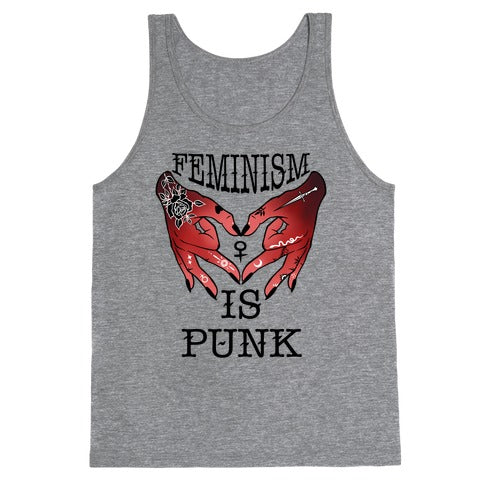 Feminism Is Punk Tank Top
