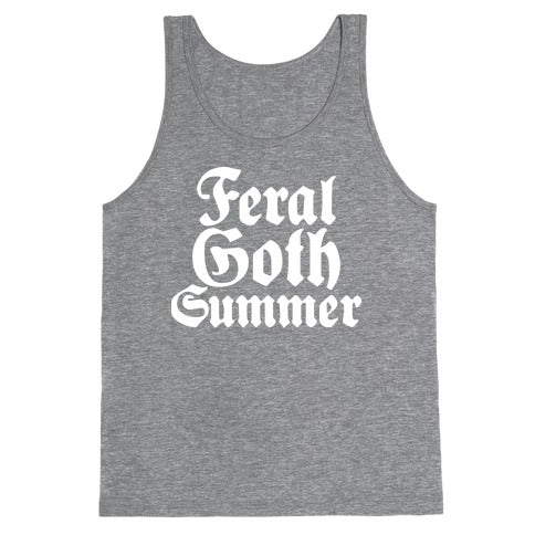 Feral Goth Summer Tank Top